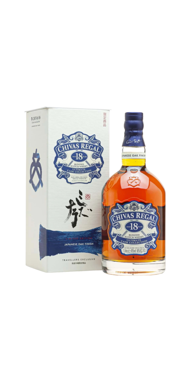 Rượu Chivas 18 Ultimate Cask Nhật 1 Lít