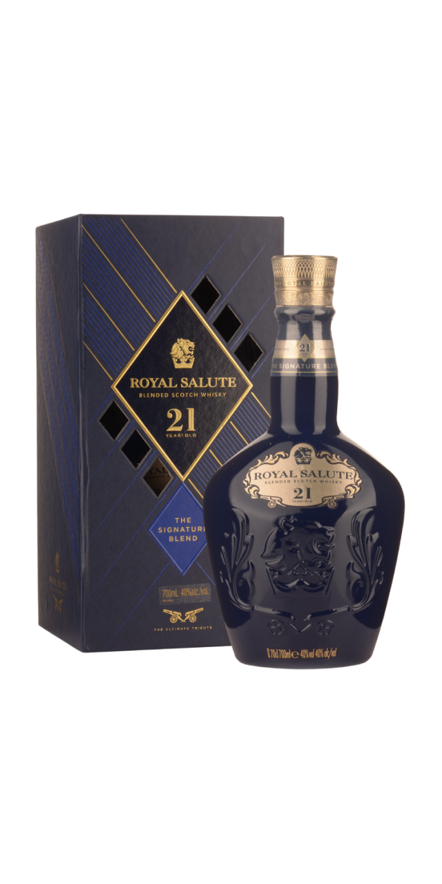 Rượu Chivas 21 năm Royal Salute The Signature Blend Châu Âu