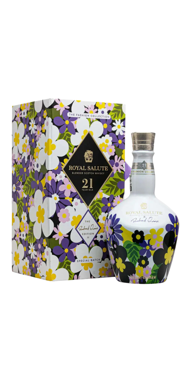 Rượu Chivas 21 Violet Richard Quinn Floral Edition