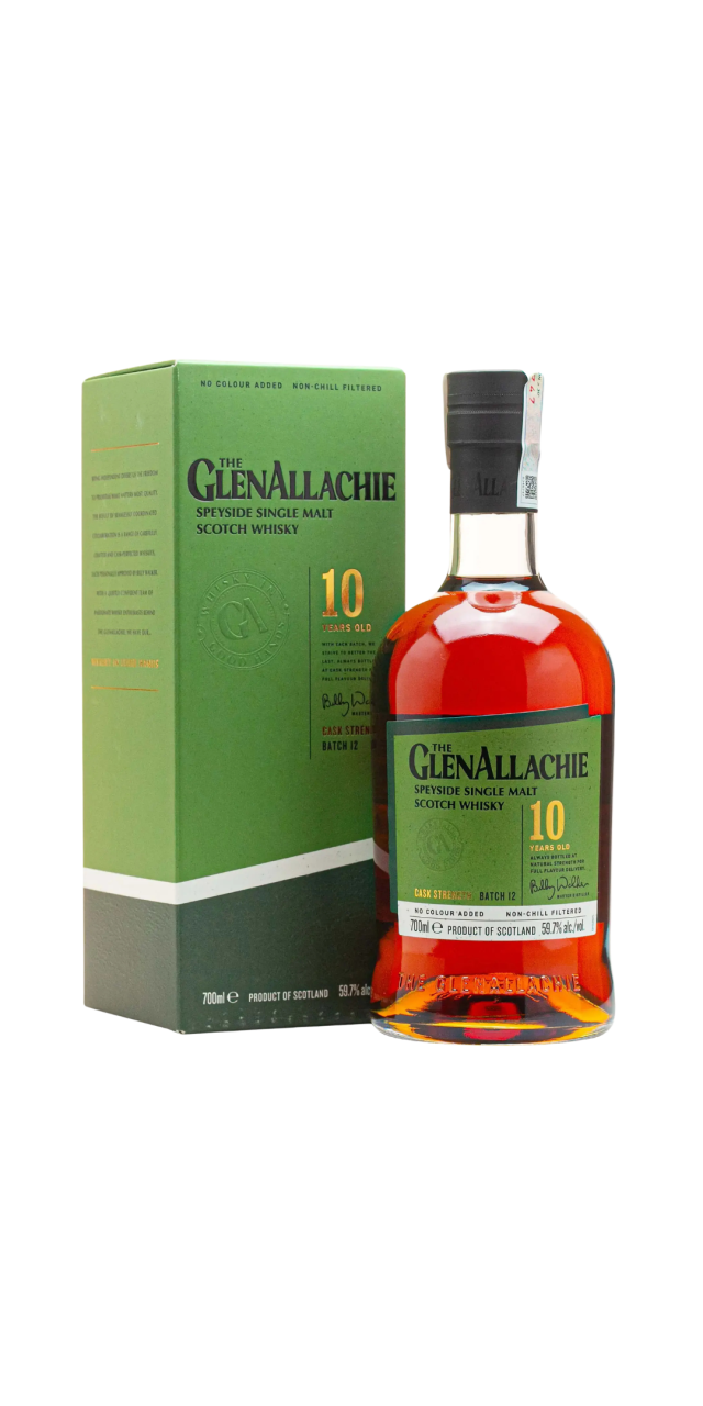 Rượu Glenallachie 10 Năm box