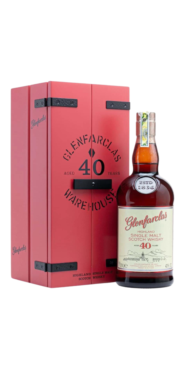 Rượu Glenfarclas 40 Năm box