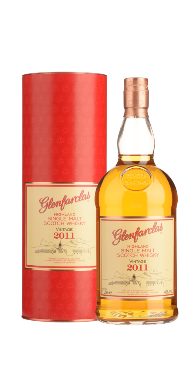 Rượu Glenfarclas Vintage 2011 box