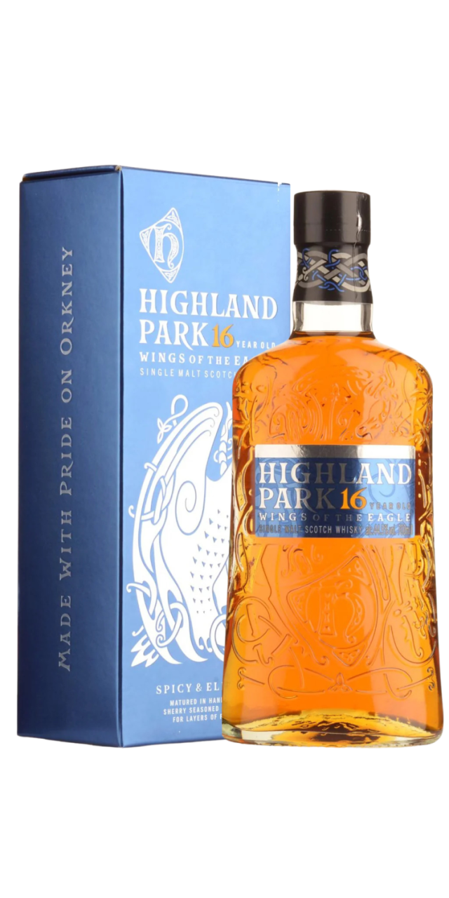Rượu Highland Park 16 Năm Wing Of The Eagle box 16