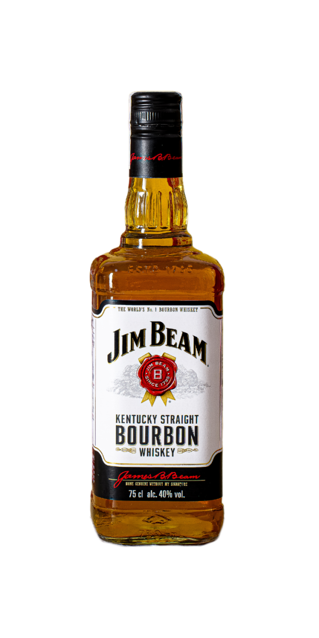 Rượu Jimbeam trắng hộp quà tết 2025 chai đơn