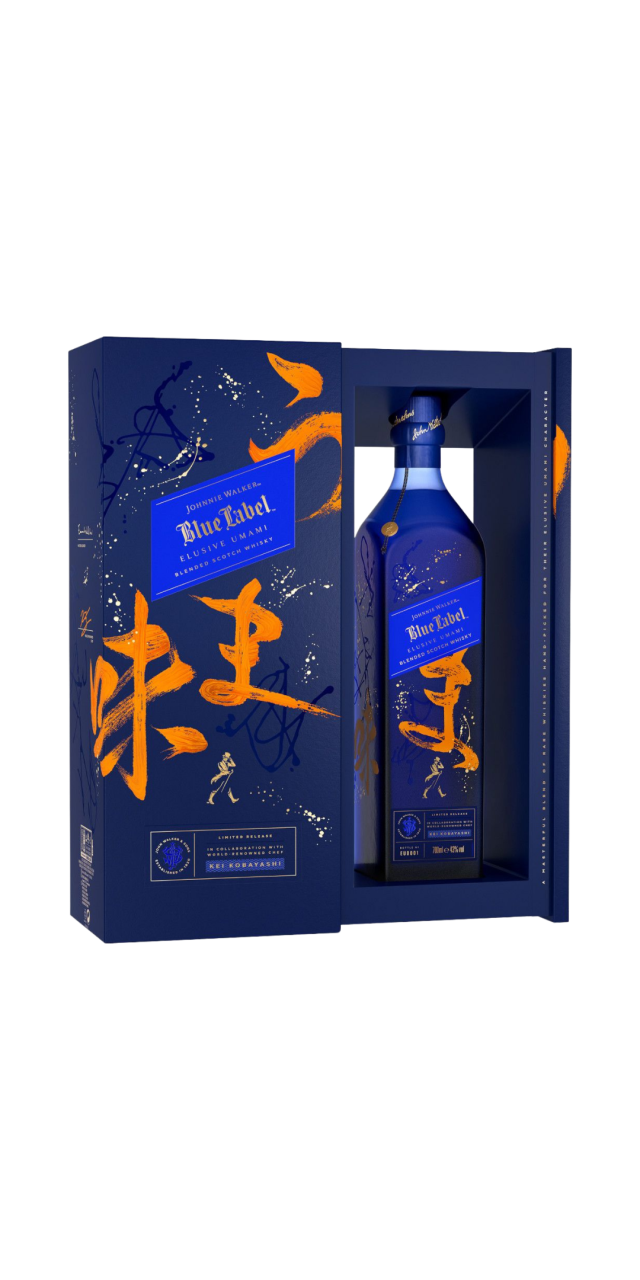 Rượu Johnnie Walker Blue Label Elusive Umami box