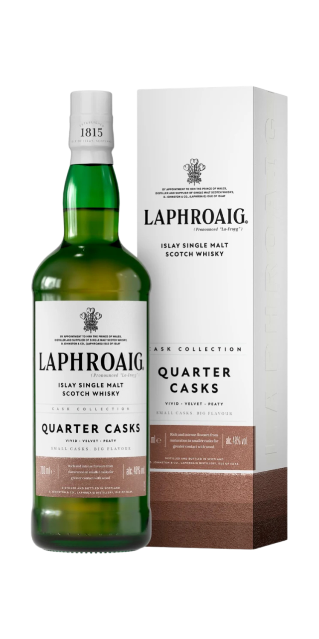 Rượu Laphroaig Quarter Cask box