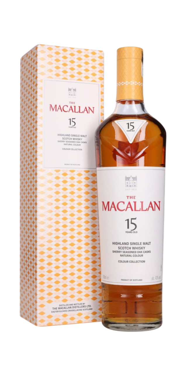 Rượu Macallan 15 năm The Color Collection