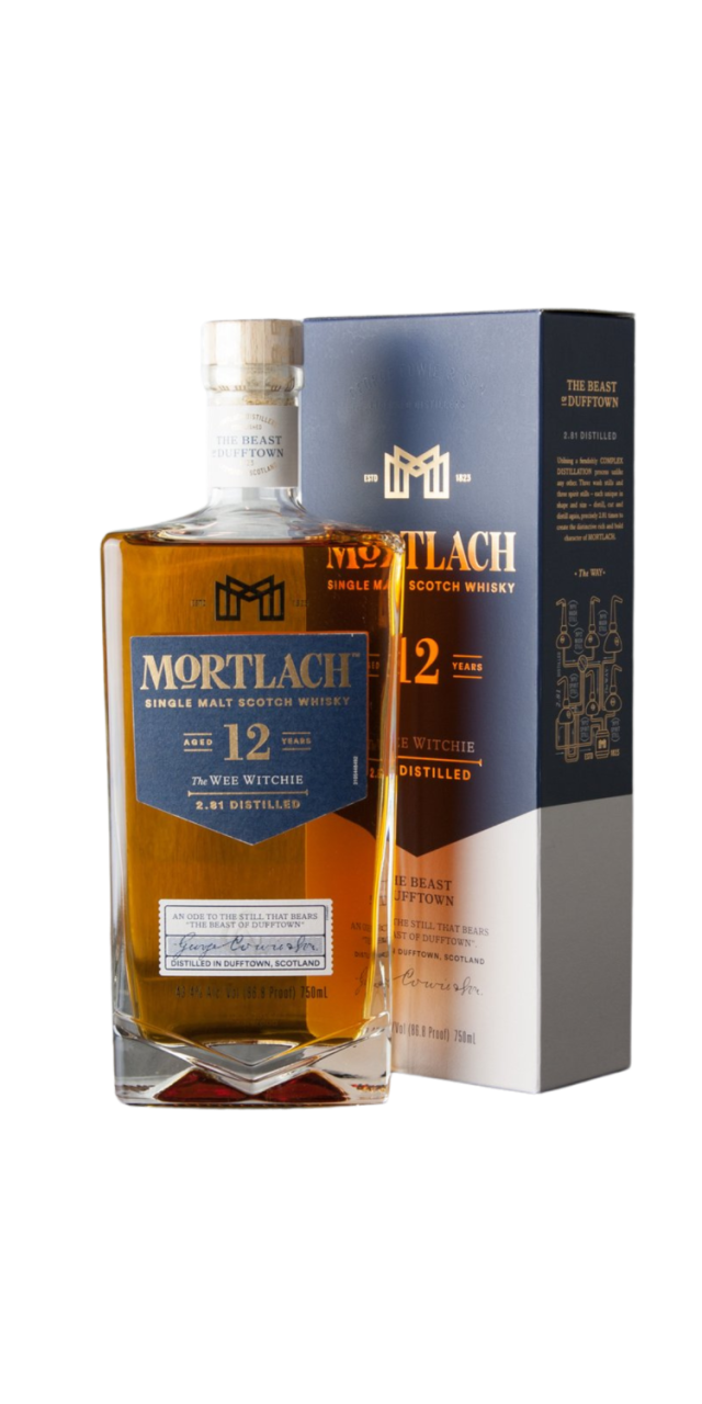 Rượu Mortlach 12 Năm box