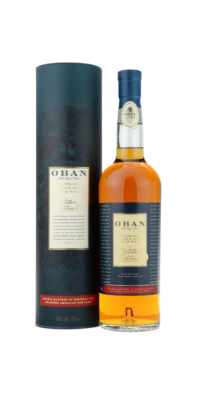 Rượu Oban Distiller Edition box