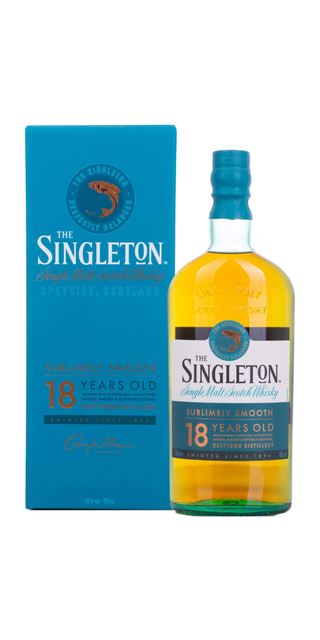 Rượu Singleton 18 Năm Dufftown box