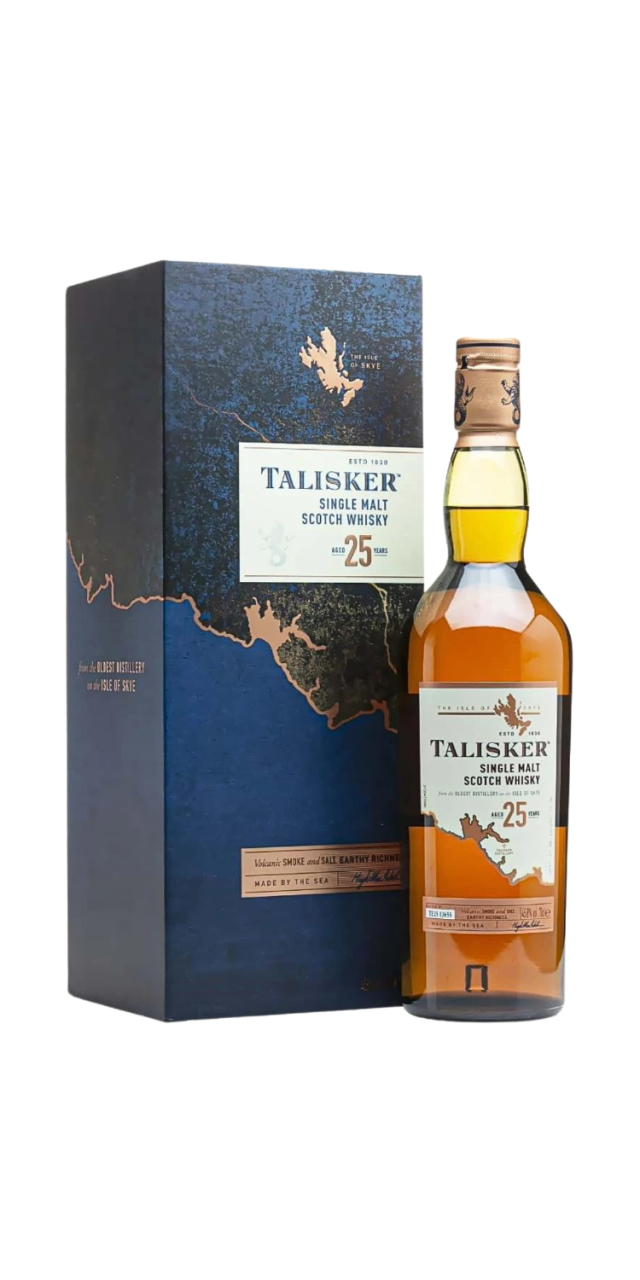 Rượu Talisker 25 Năm box