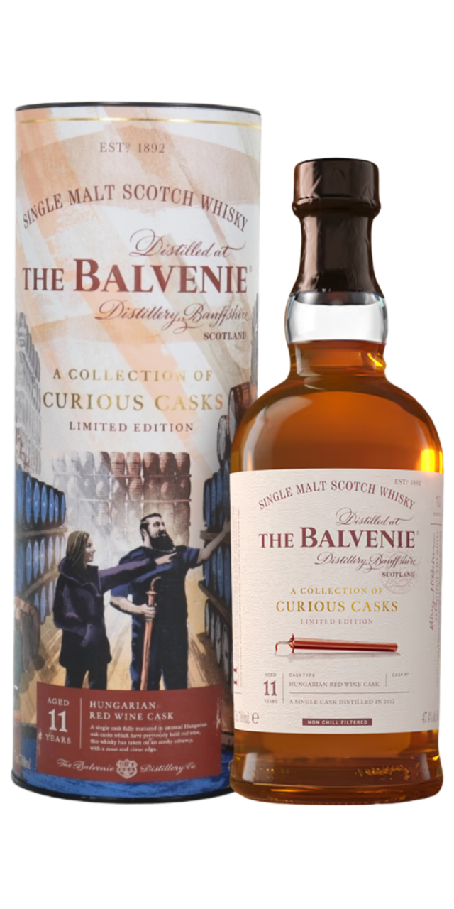 Rượu The Balvenie 11 Năm – Curious Casks Hungarian Red Wine Cask