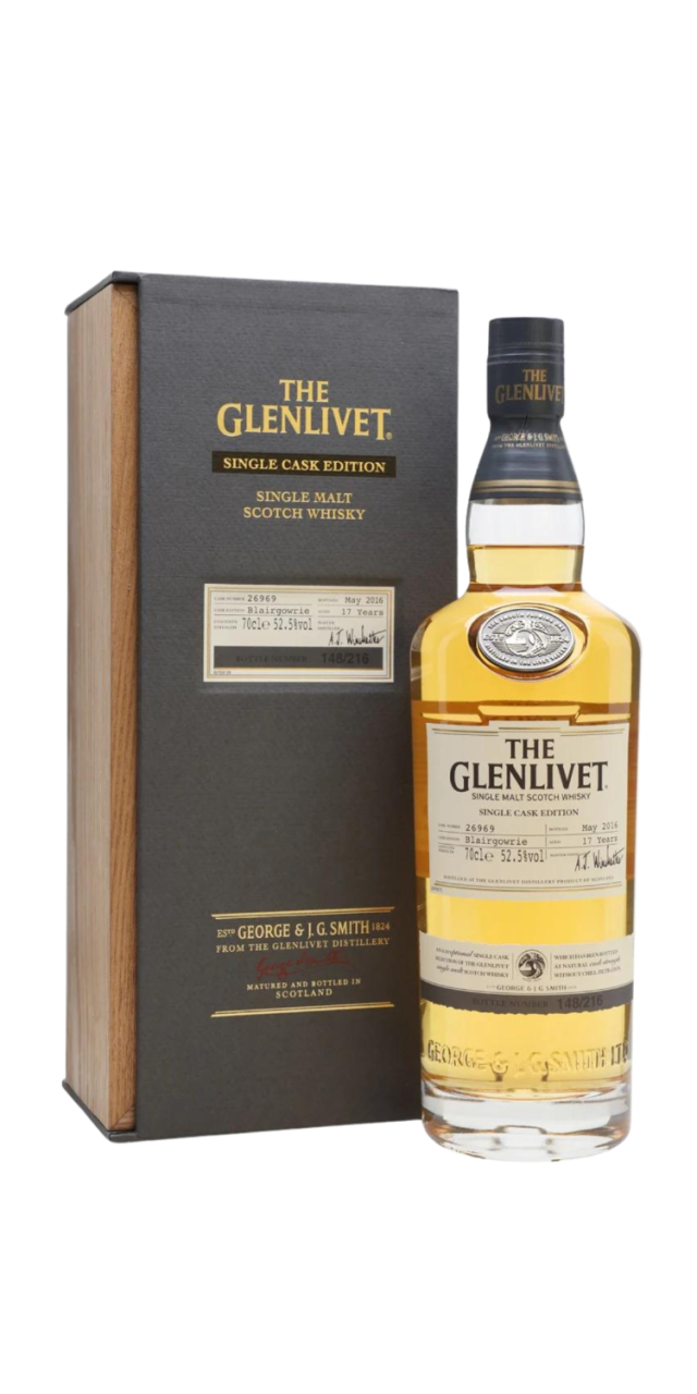 Rượu The Glenlivet 17 Năm Single Cask box