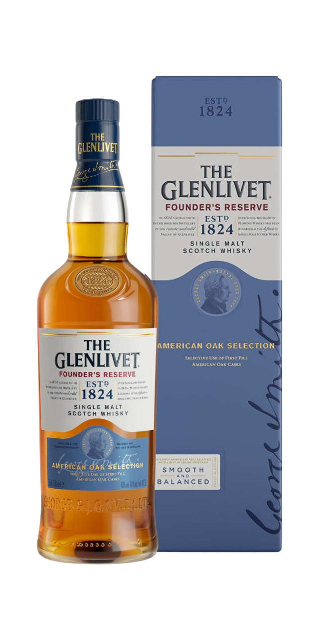 Rượu The Glenlivet 1824 Xanh Founder's Reserve UK 123123