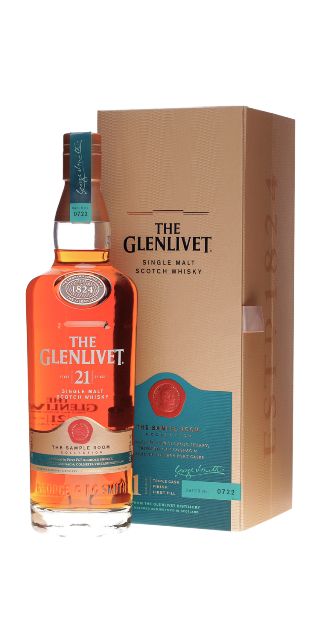 Rượu The Glenlivet 21 The Sample Room Collection box 2