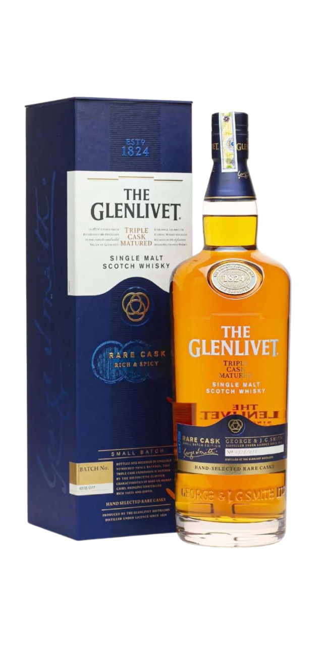 Rượu The Glenlivet Triple Rare Cask box