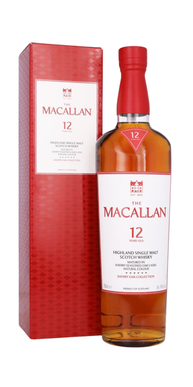 Rượu The Macallan 12 Sherry Oak UK