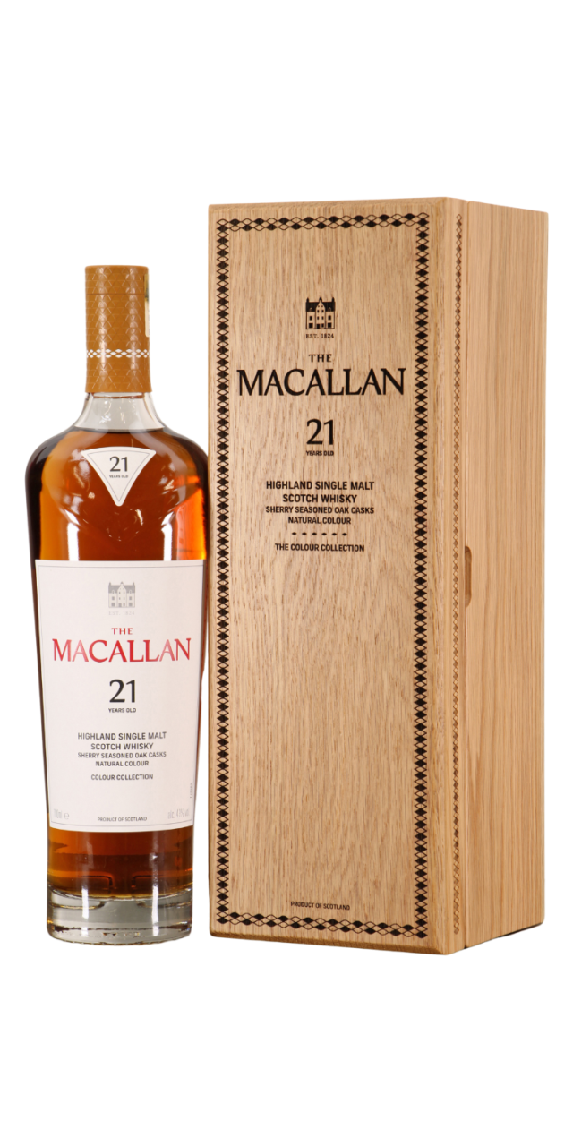 Rượu The Macallan 21 The Colour Collection box