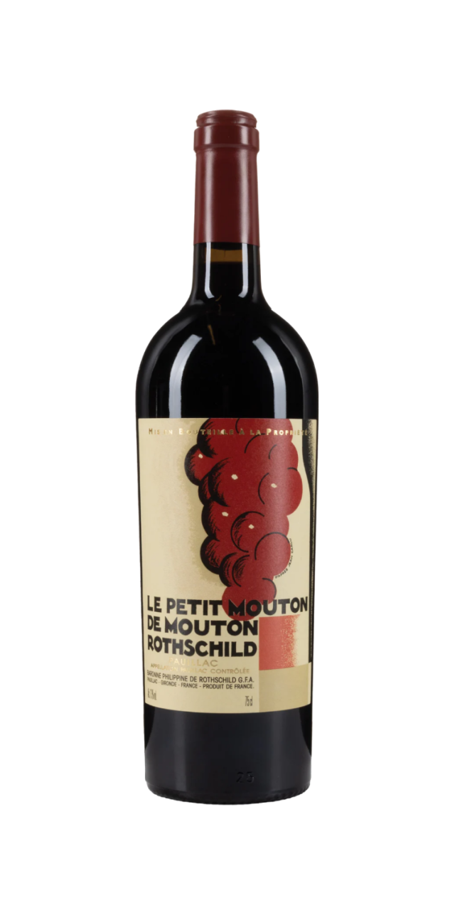 Rượu vang Pháp đỏ Chateau Le Petit Mouton 2020