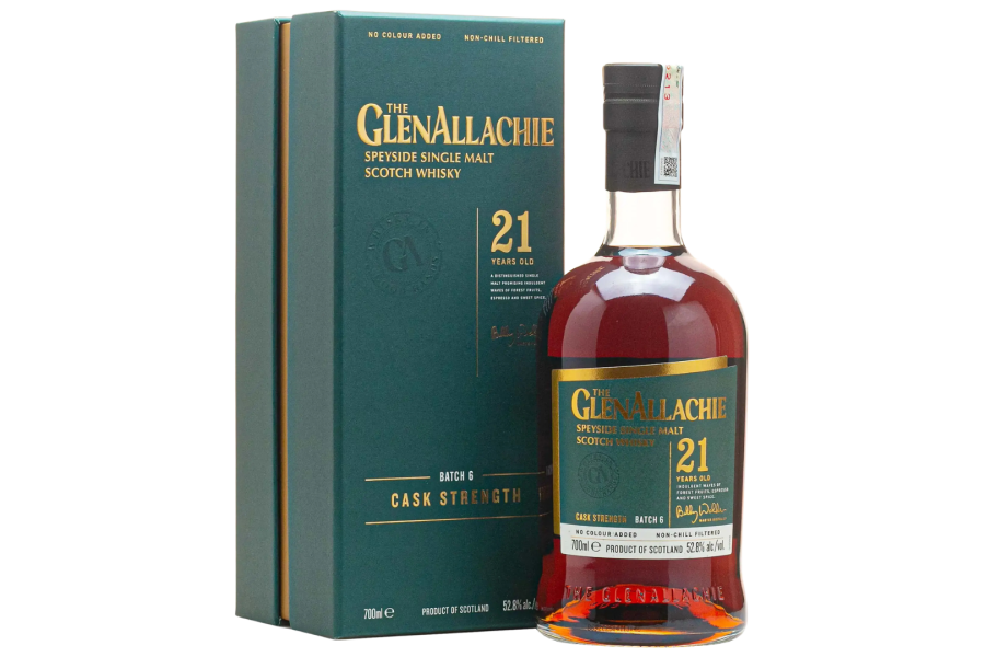 Rượu Glenallachie 21 Cask Strength Batch 6