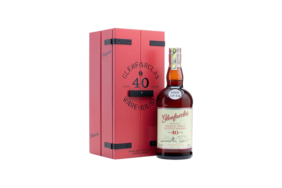 Rượu Glenfarclas 40 Năm box