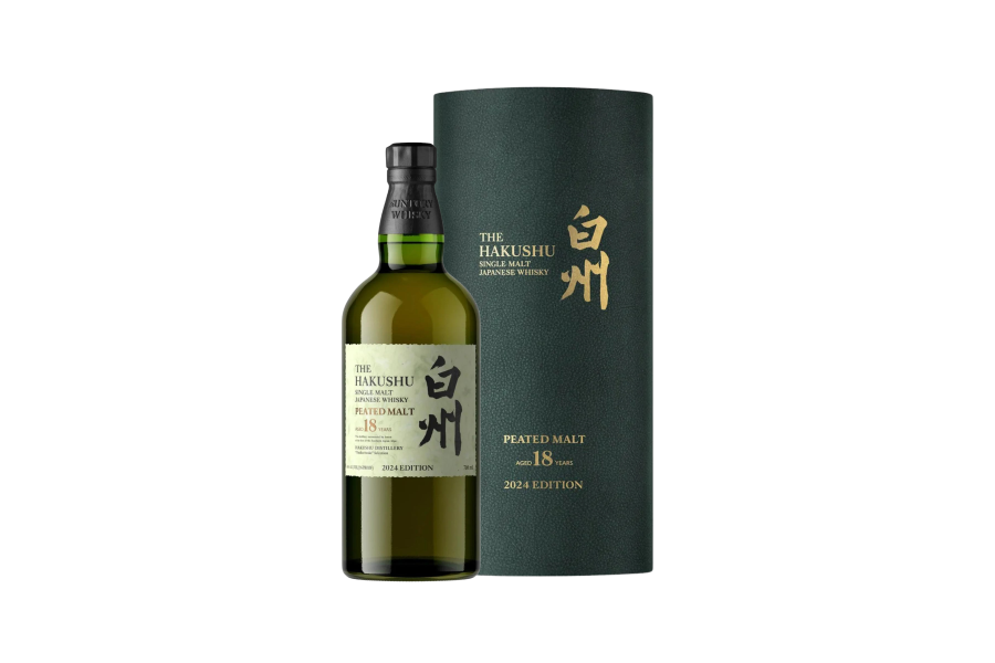 Rượu Hakushu 18 năm Peated Malt Tsukuriwake box