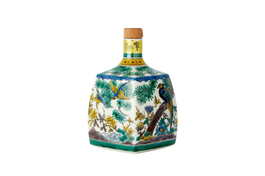 Rượu Hibiki 21 Năm Ceramic Kutani Decanter 2012 Release