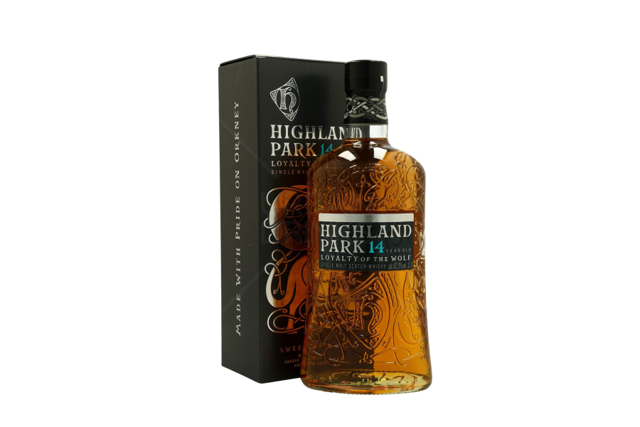 Rượu Highland Park 14 Năm Loyalty Of The Wolf box