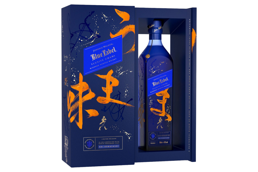 Rượu Johnnie Walker Blue Label Elusive Umami box