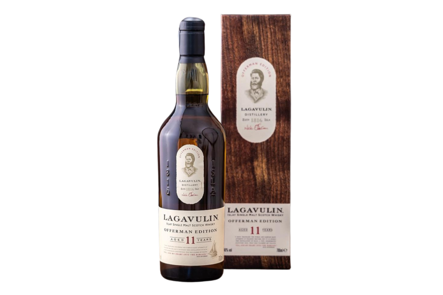 Rượu Lagavulin 11 năm Offerman Edittion box