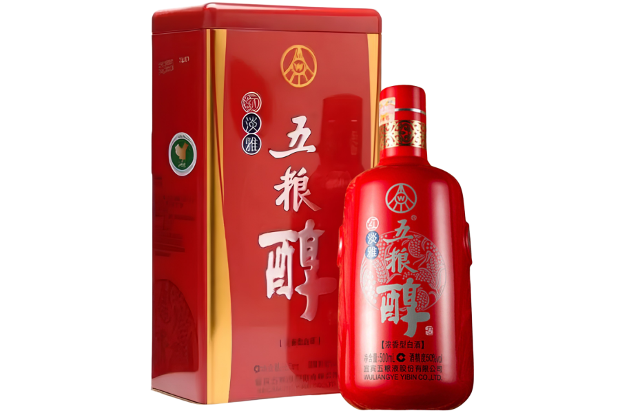 Rượu Ngũ Lương Dịch Thuần đỏ - Wuliangchun (五粮醇 - Ngũ Lương Thuần)