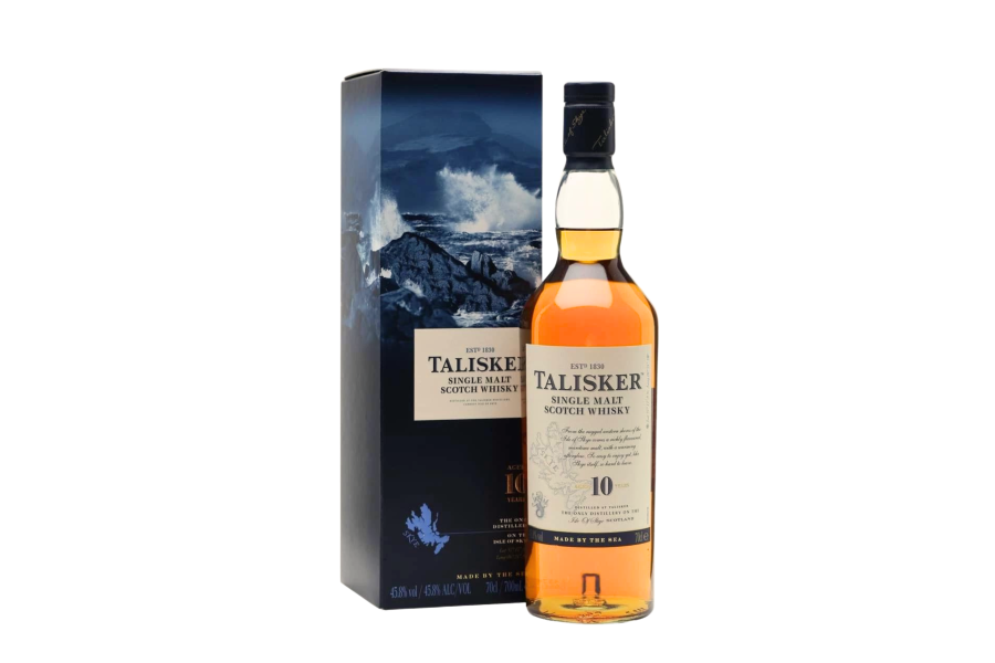 Rượu Talisker 10 Năm box