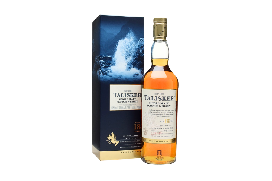 Rượu Talisker 18 Năm box