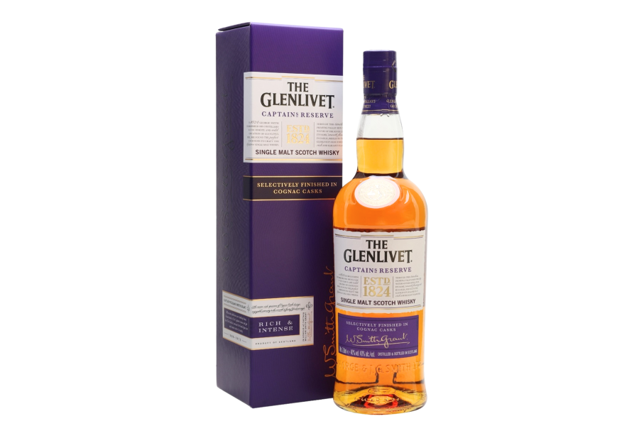 Rượu The Glenlivet Captain's Reserve box