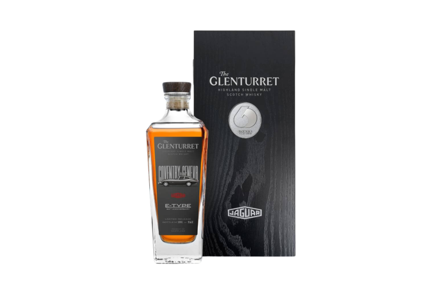 Rượu The Glenturret Jaguar E Type box