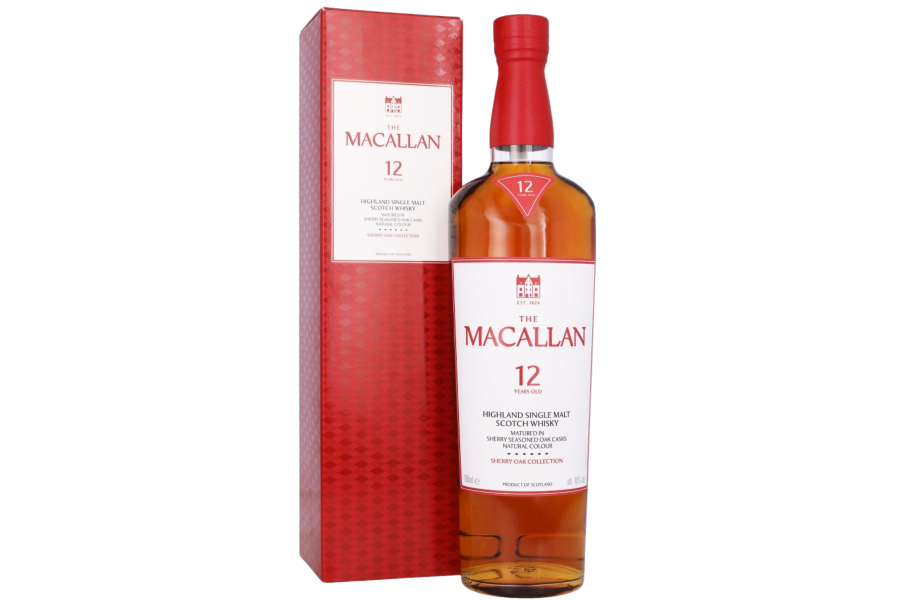 Rượu The Macallan 12 Sherry Oak UK