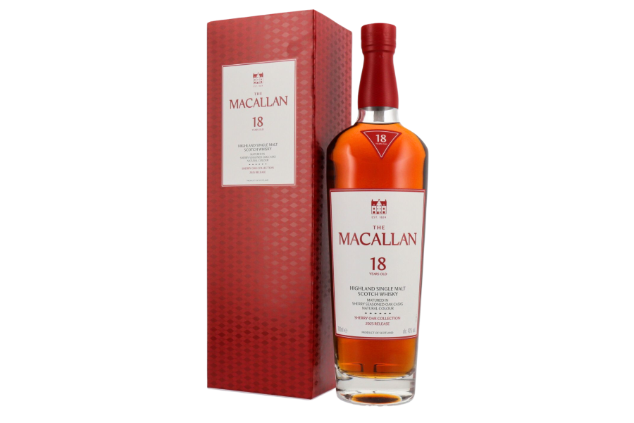 Rượu The Macallan 18 sherry oak new 2026