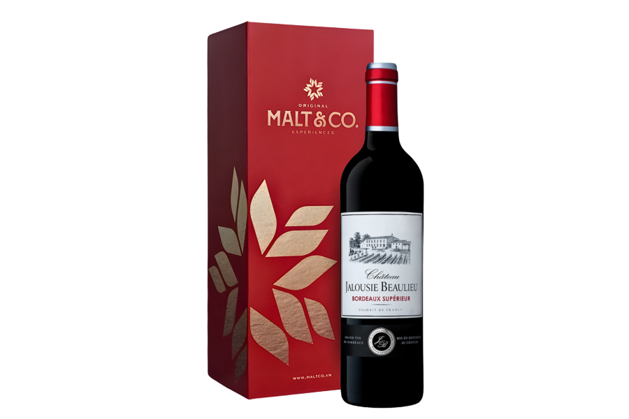Rượu vang đỏ pháp CHATEAU JALOUSIE BEAULIEU Bordeaux superieur Merlot