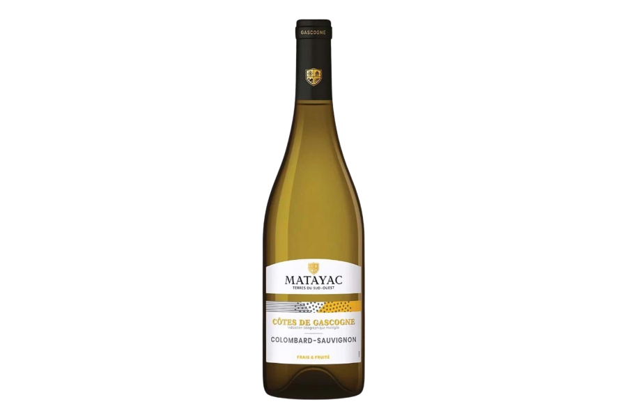 Rượu vang trắng MATAYAC Cotes de Gascogne Colombard - Sauvignon Blanc