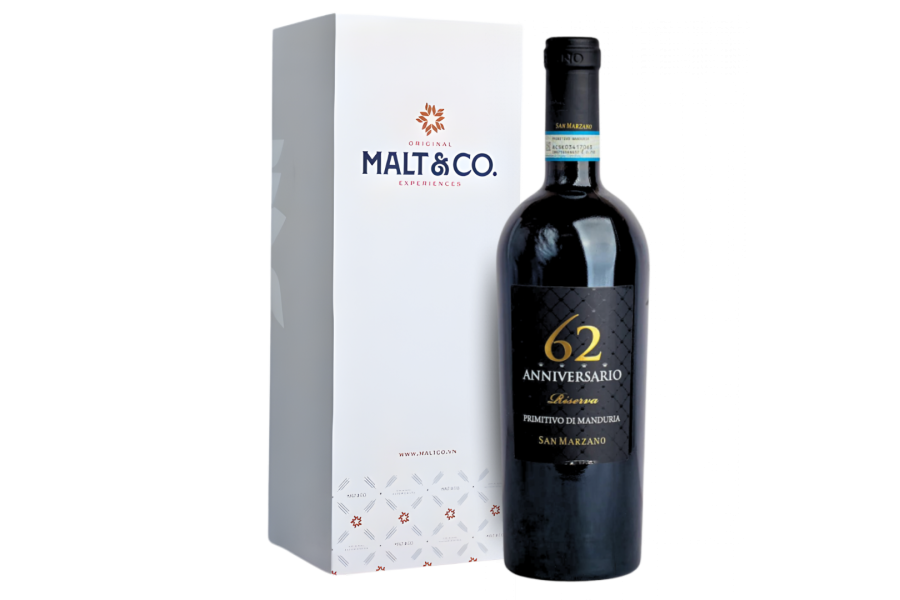 Rượu Vang Đỏ Ý Vang 62 Anniversario