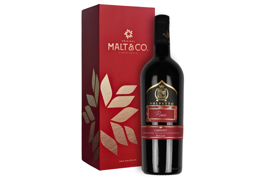 Rượu Vang Đỏ Ý Volpetto Rosso 12