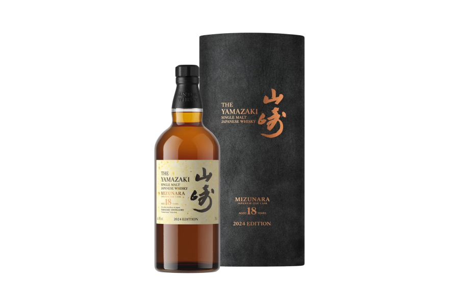 Rượu Yamazaki 18 năm Mizunara Tsukuriwake box