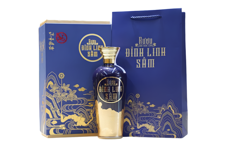 Rượu Sâm Ngọc Linh-Đỉnh Linh Sâm Imperial