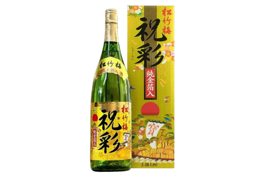 Sake vảy vàng Takara Shozu 1,8 lít